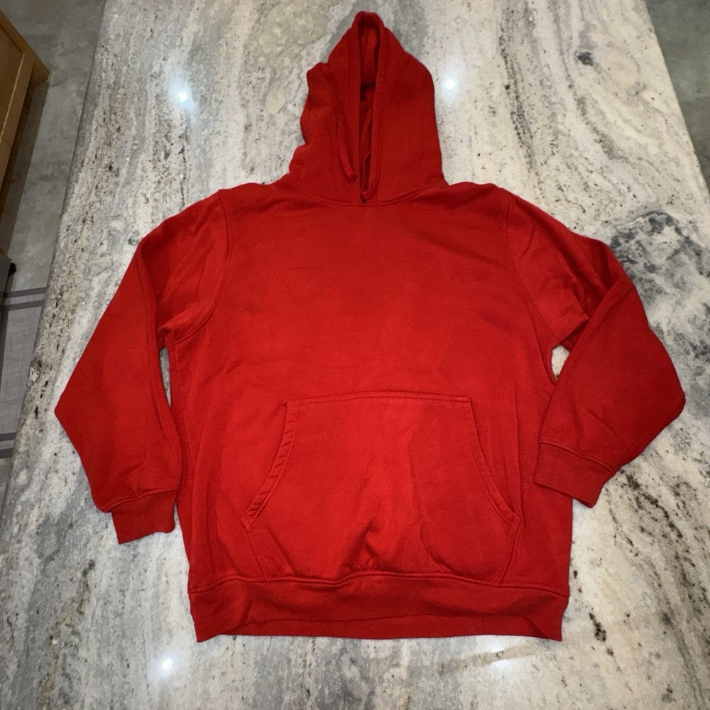 VTG RB Rawblue Hoodie Men's 2XL Heavy Thick Pullover Acrylic Workwear Outdoor
